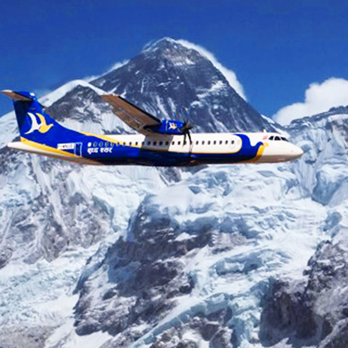 Everest Mountain Flight From Kathmandu